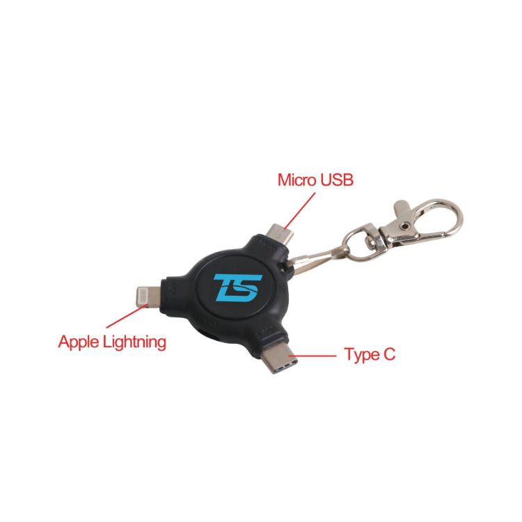 Picture of 3-In-1 ABS Data Blocker with Keyring