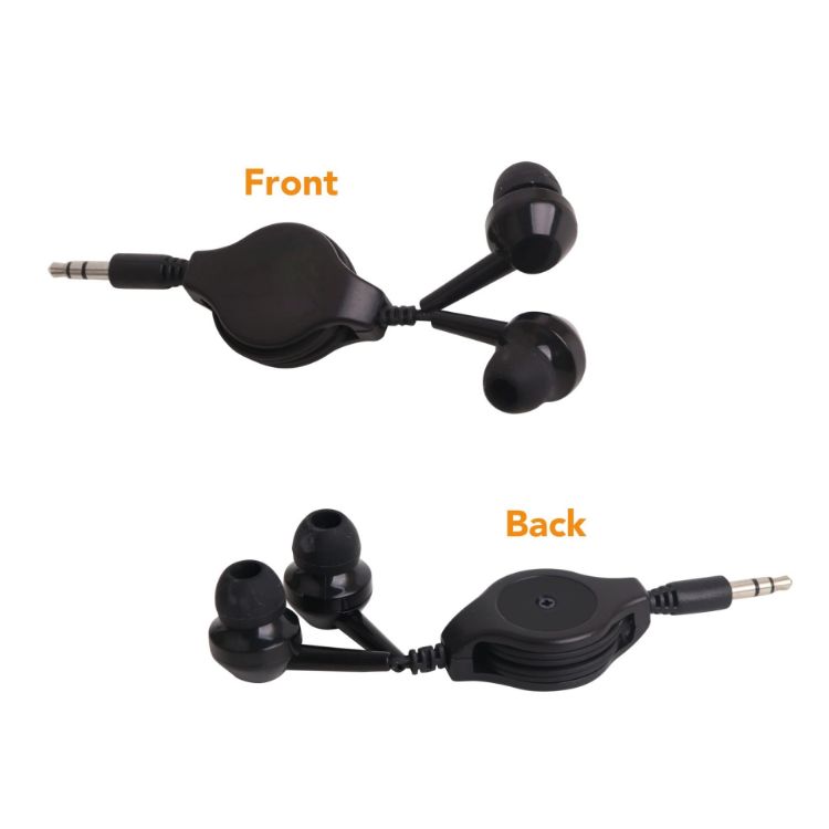 Picture of Retractable Earbuds Headset