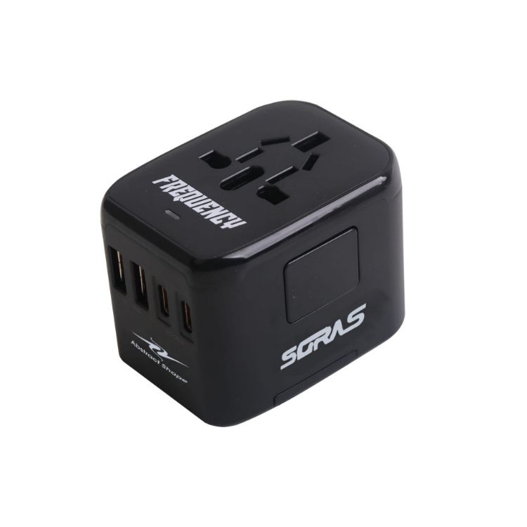 Picture of Universal Travel Adapter with USB-C Ports