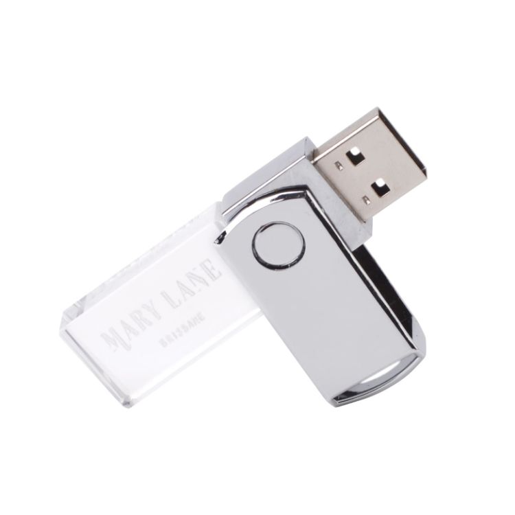 Picture of Swivel Crystal Flash Drive