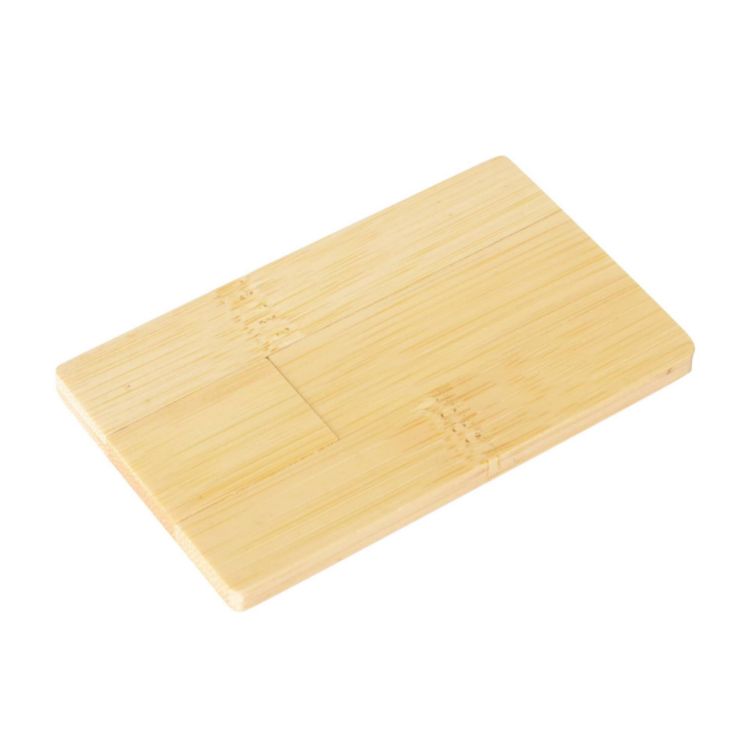 Picture of Wooden Credit Card Flash Drive