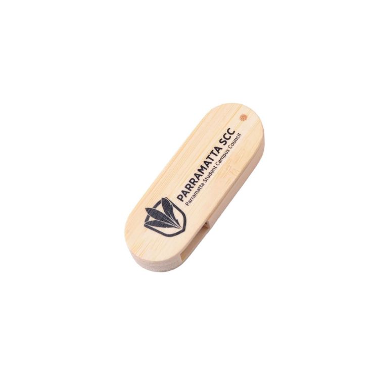 Picture of Swivel Wooden Flash Drive