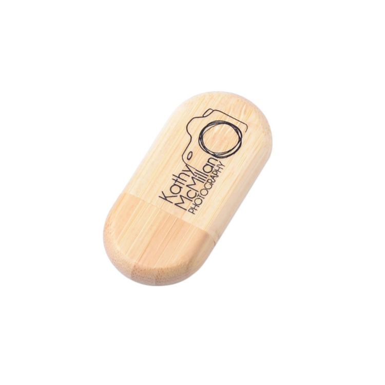 Picture of Oblong Wood Flash Drive