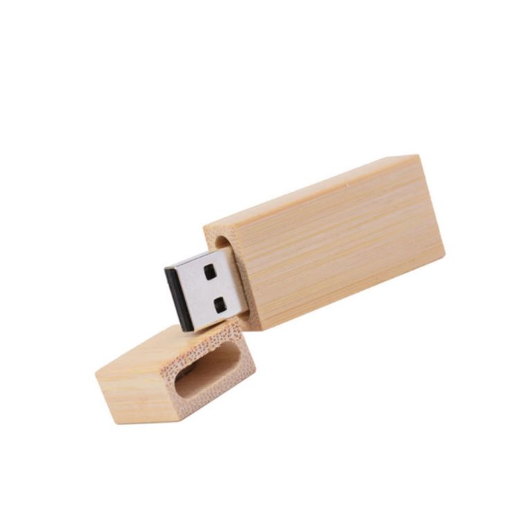 Picture of Rectangle Wooden Flash Drive