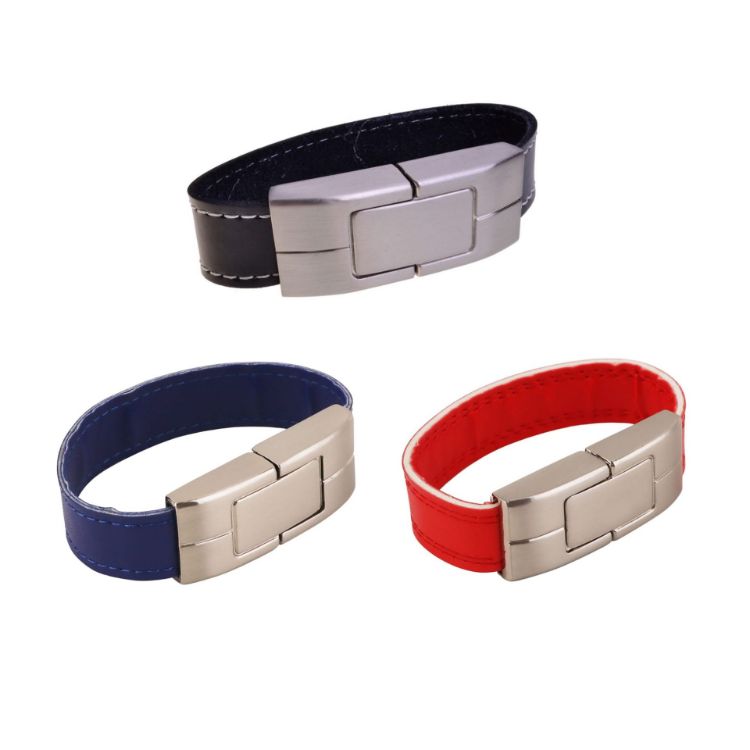 Picture of Leather Bracelet Flash Drive