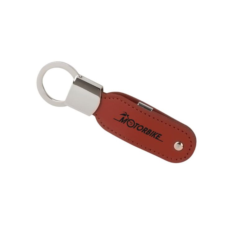 Picture of Leather Swivel Flash Drive