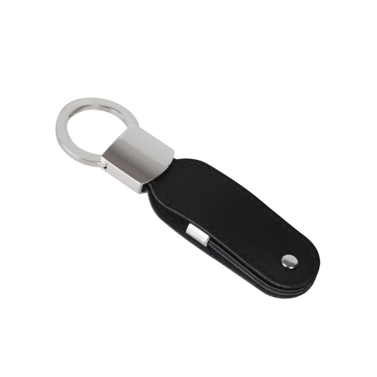 Picture of Leather Swivel Flash Drive