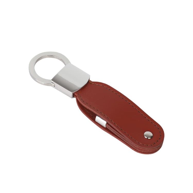 Picture of Leather Swivel Flash Drive