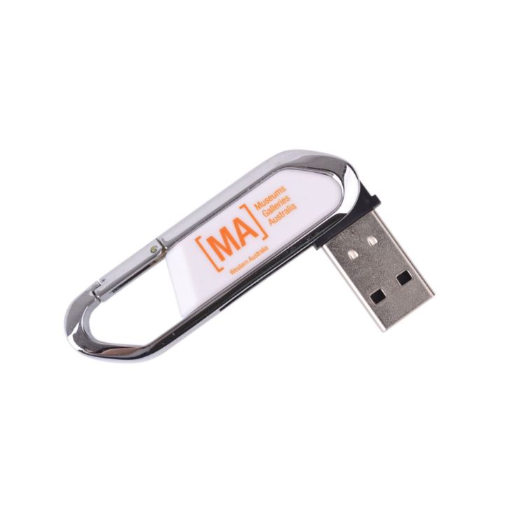 Picture of Mini Carabiner Flash Drive