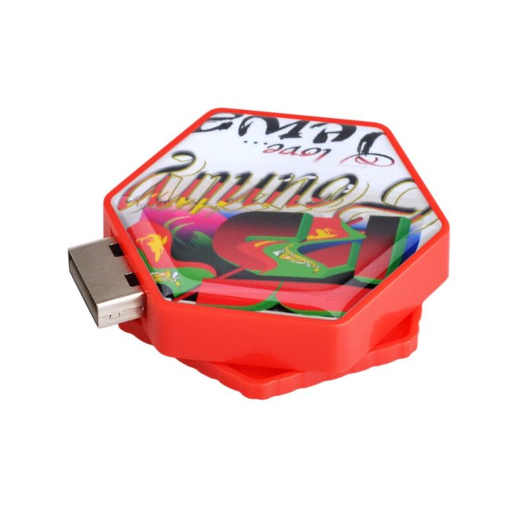 Picture of Hexagon Flash Drive