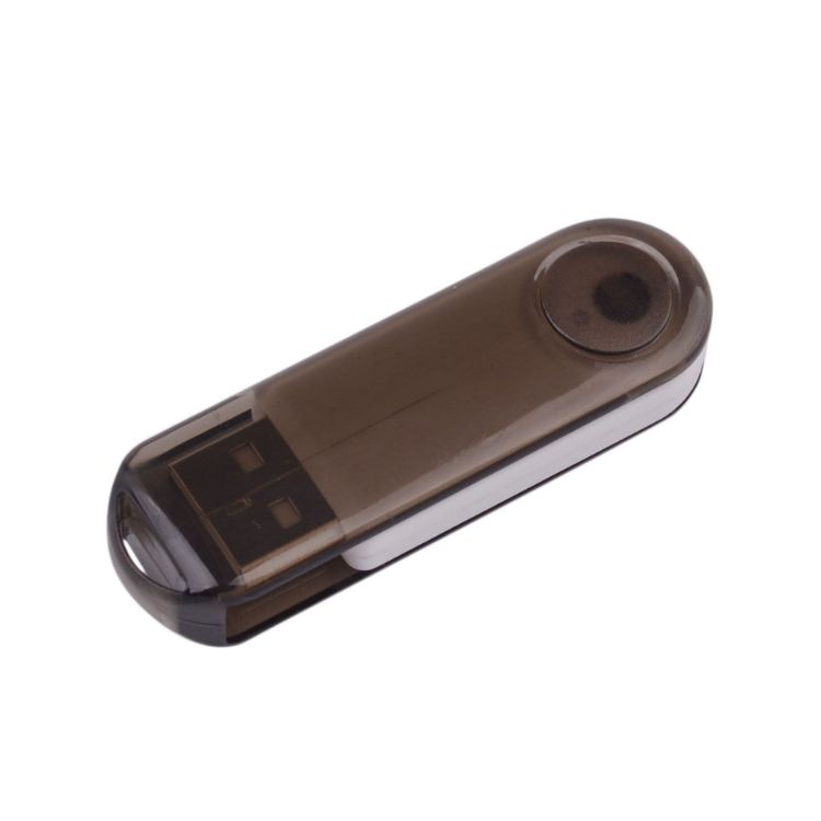 Picture of Transparent Swivel Flash Drive