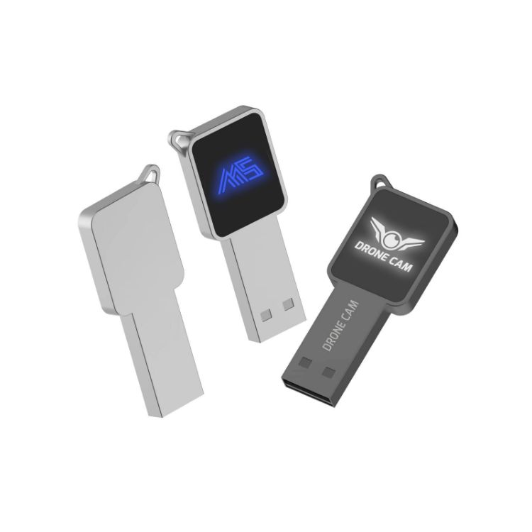 Picture of Square Lighting Logo Flash Drive