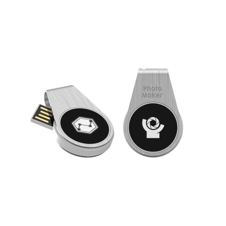 Picture of Swivel Lighting Logo Flash Drive