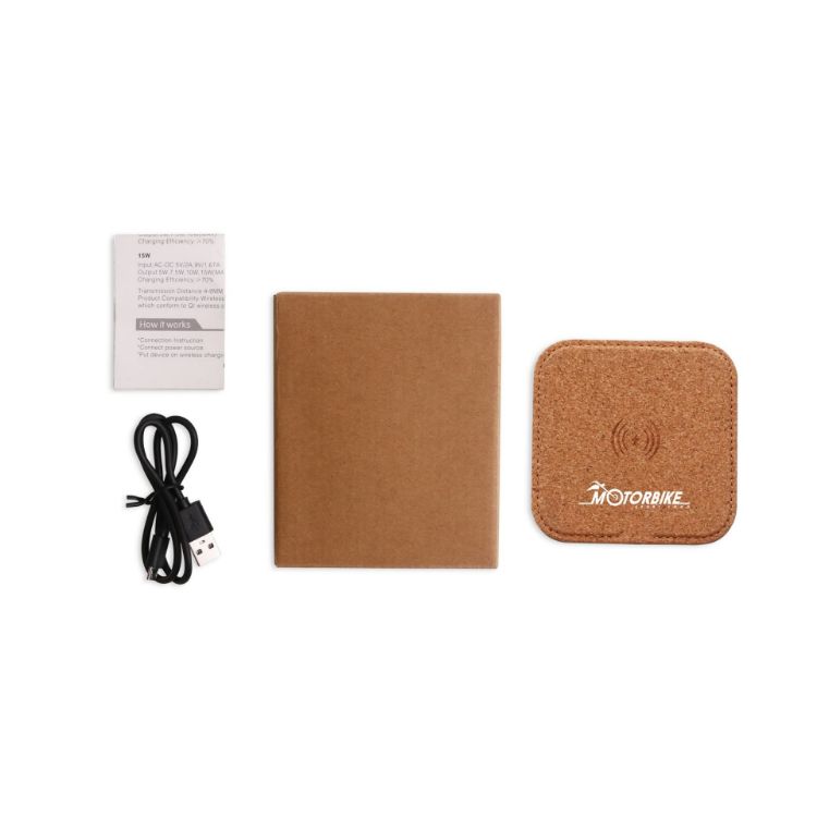 Picture of 10W Square Cork Wireless Charger