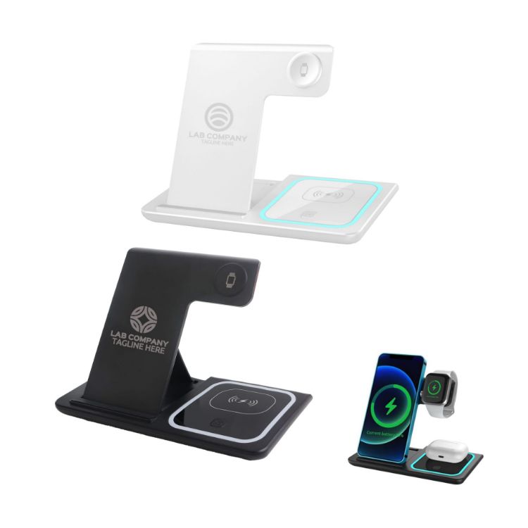 Picture of 3-In-1 Portable Wireless Charger