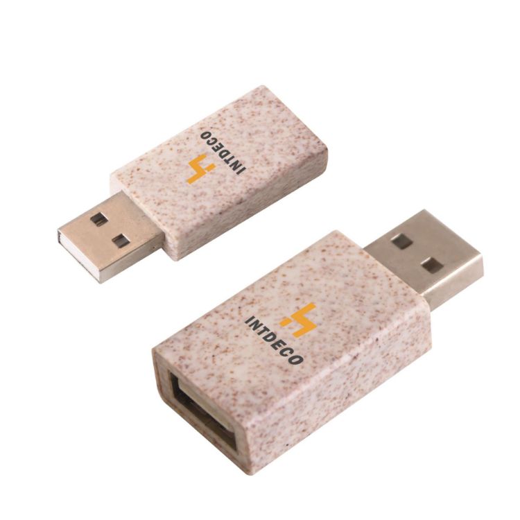 Picture of Wheat Straw USB Data Blocker