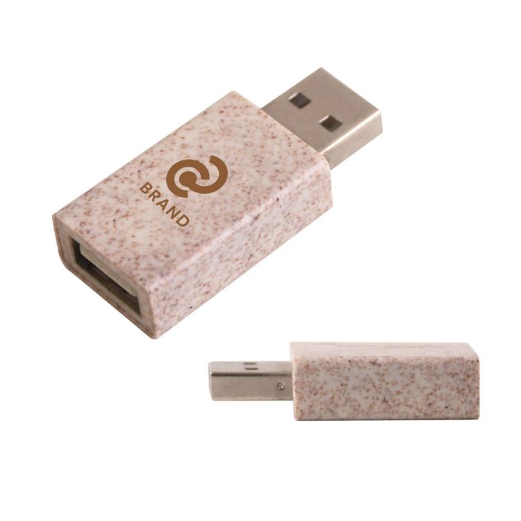 Picture of Wheat Straw USB Data Blocker