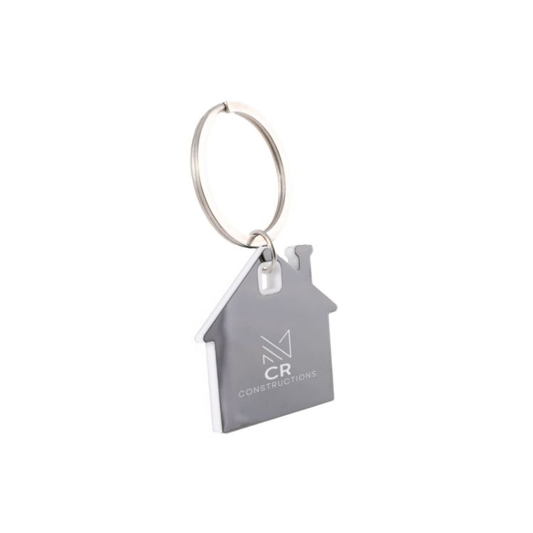 Picture of House Stainless Steel Keytag