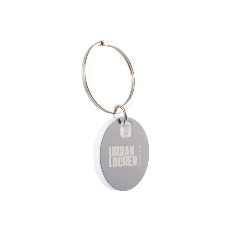 Picture of Circle Stainless Steel Keytag