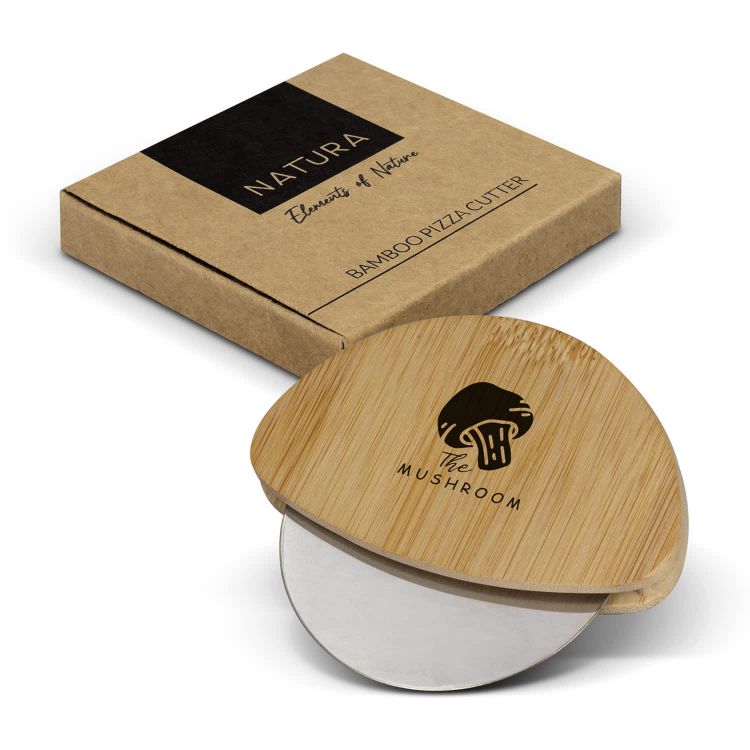 Picture of NATURA Bamboo Pizza Cutter