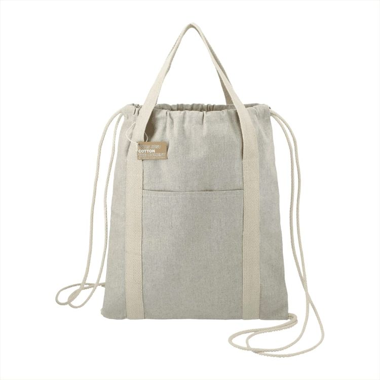 Picture of Repose 5oz. Recycled Cotton Drawstring Bag