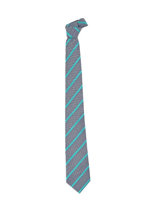 Picture of Mens Single Contrast Stripe Tie