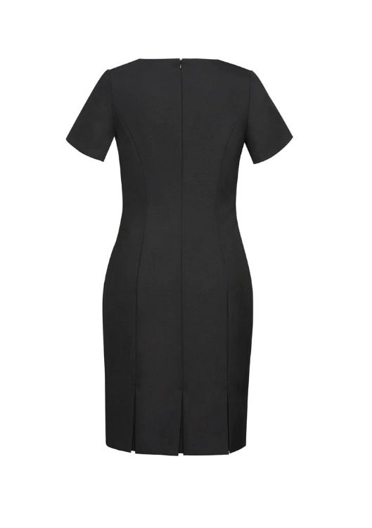 Picture of Womens Comfort Wool Stretch Short Sleeve Shift Dress