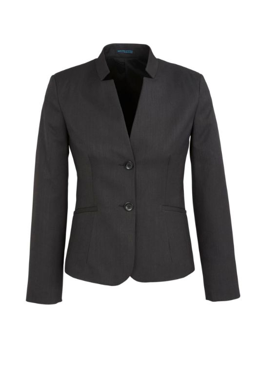 Picture of Womens Cool Stretch Short Jacket with Reverse Lapel