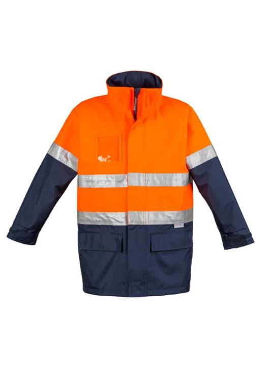 Picture of Mens Hi Vis Waterproof Lightweight Jacket