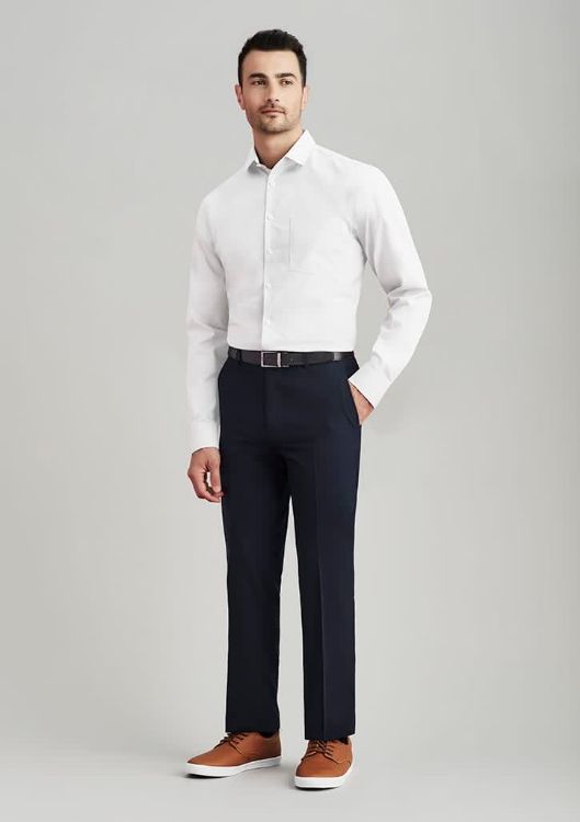 Picture of Mens Comfort Wool Stretch Slimline Pant