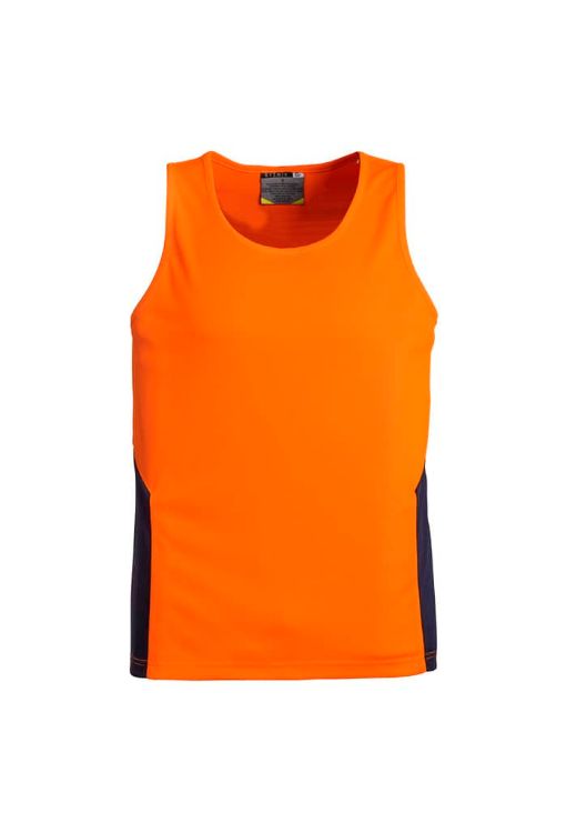 Picture of Mens Hi Vis Squad Singlet