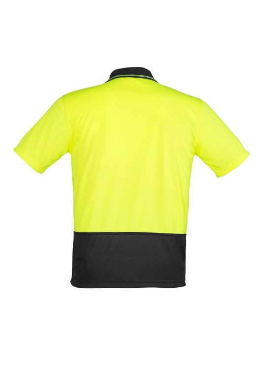 Picture of Unisex Hi Vis Basic Short Sleeve Polo