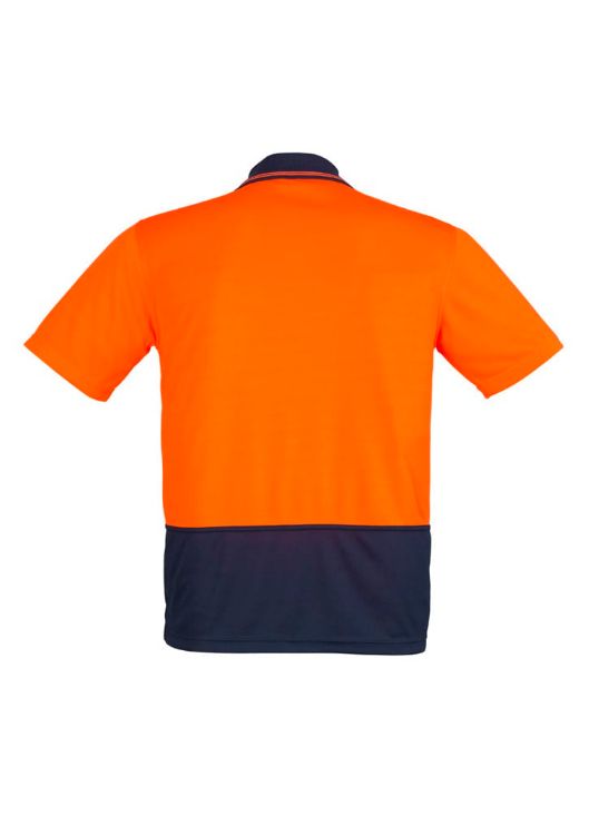 Picture of Unisex Hi Vis Basic Short Sleeve Polo