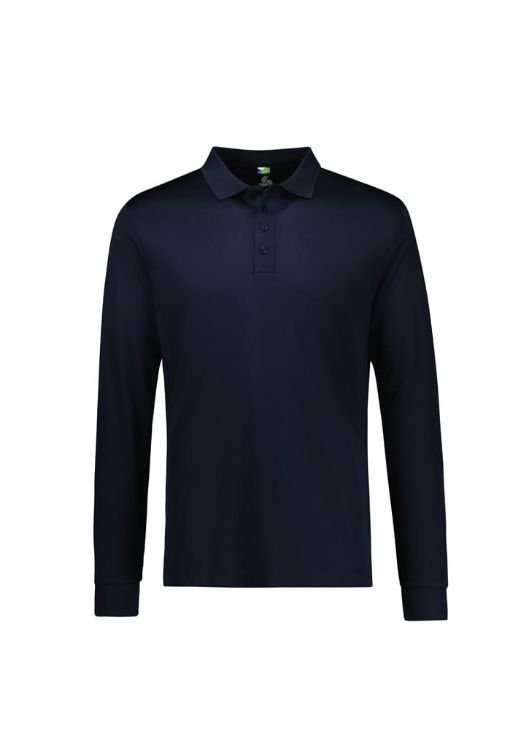Picture of Mens Action Long Sleeve Polo