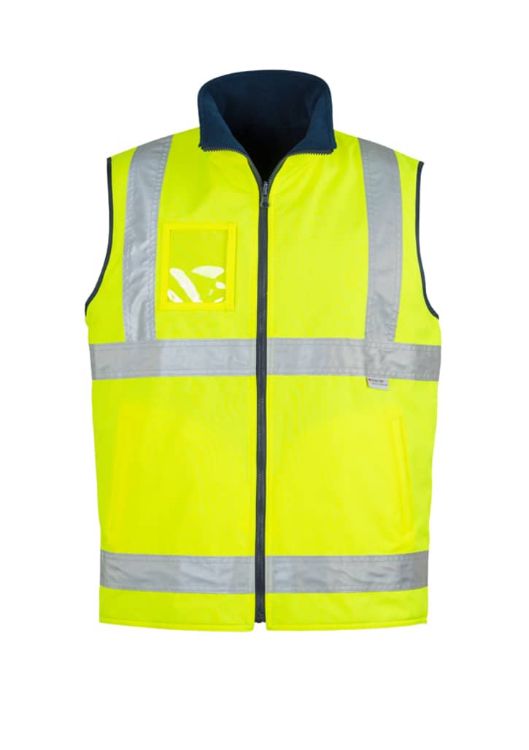 Picture of Mens Hi Vis Lightweight Waterproof Vest