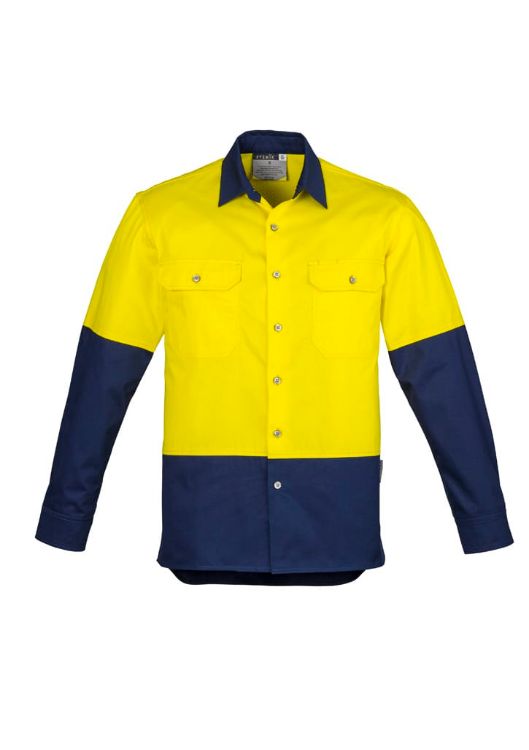 Picture of Mens Industrial Long Sleeve Shirt