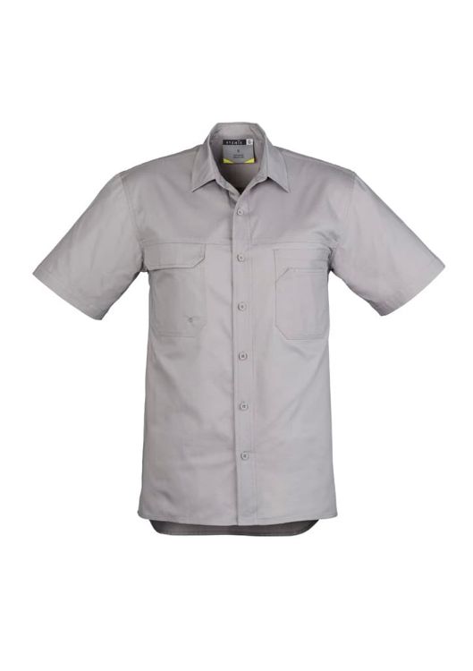 Picture of Mens Lightweight Tradie Short Sleeve Shirt