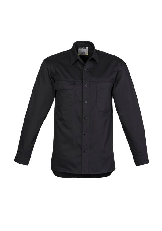 Picture of Mens Lightweight Tradie Long Sleeve Shirt