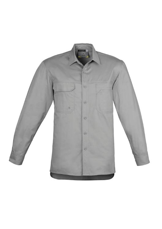 Picture of Mens Lightweight Tradie Long Sleeve Shirt