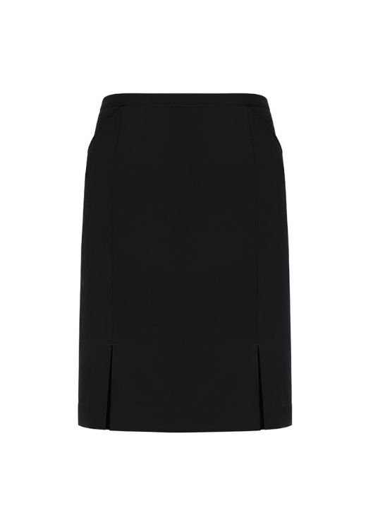 Picture of Womens Siena Front Pleat Detail Straight Skirt