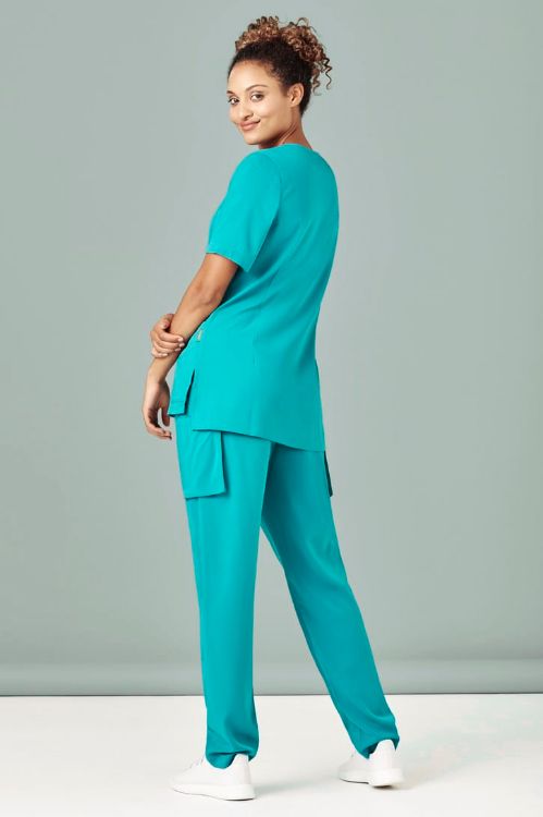 Picture of Womens Avery Round Neck Scrub Top