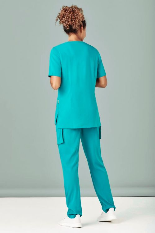 Picture of Womens Avery Round Neck Scrub Top