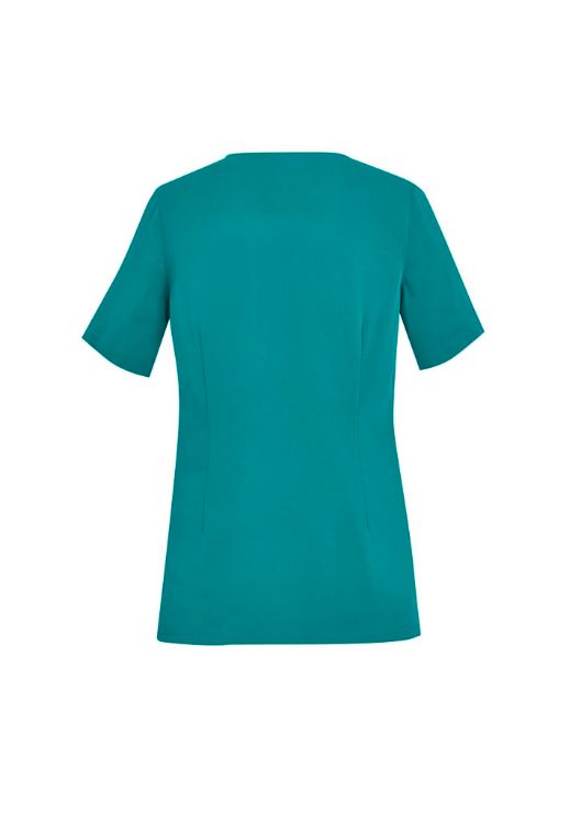 Picture of Womens Avery Round Neck Scrub Top