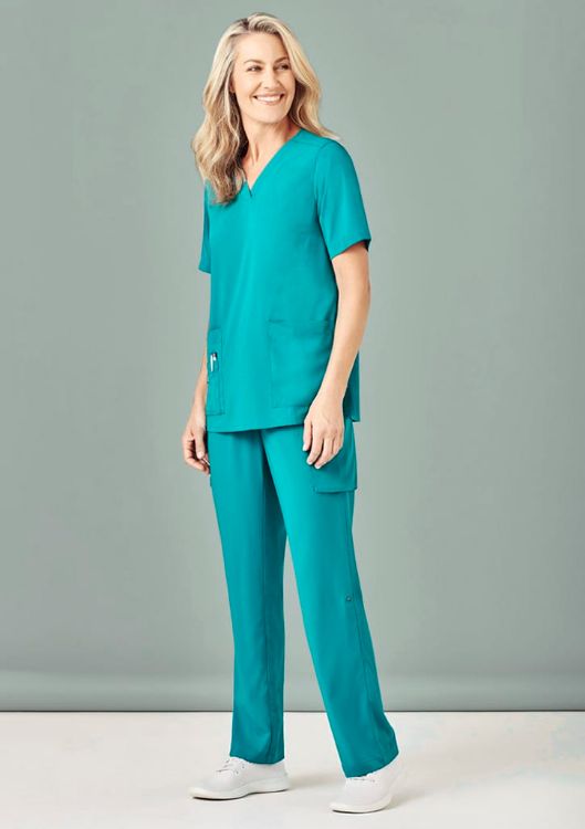 Picture of Womens Avery V-Neck Scrub Top