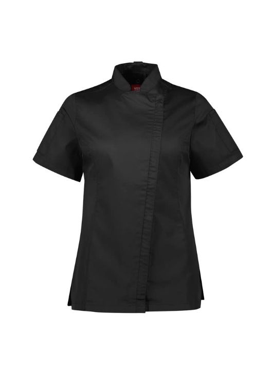 Picture of Womens Alfresco Short Sleeve Chef Jacket