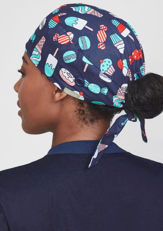 Picture of Unisex Printed Scrub Cap