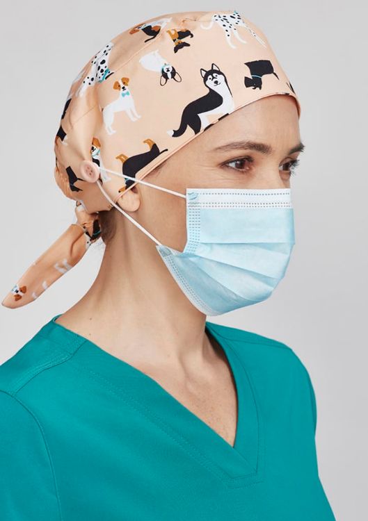 Picture of Unisex Printed Scrub Cap