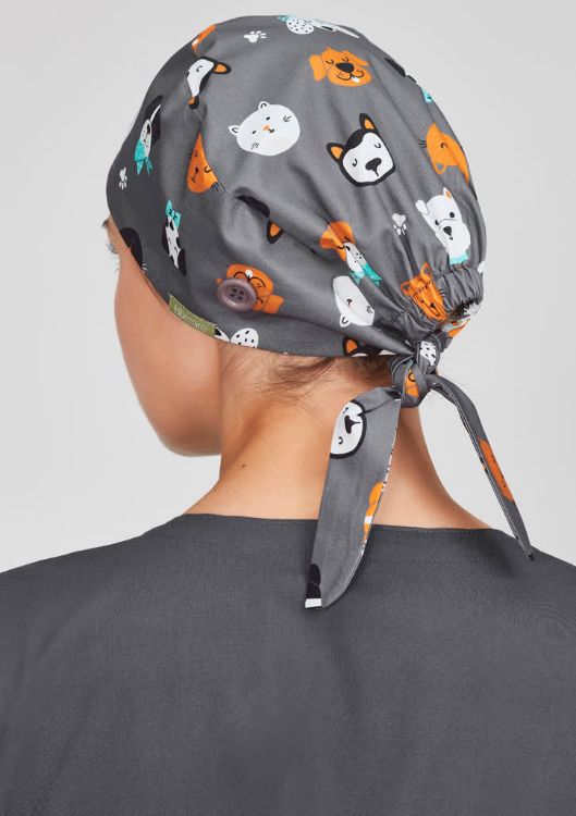 Picture of Unisex Printed Scrub Cap