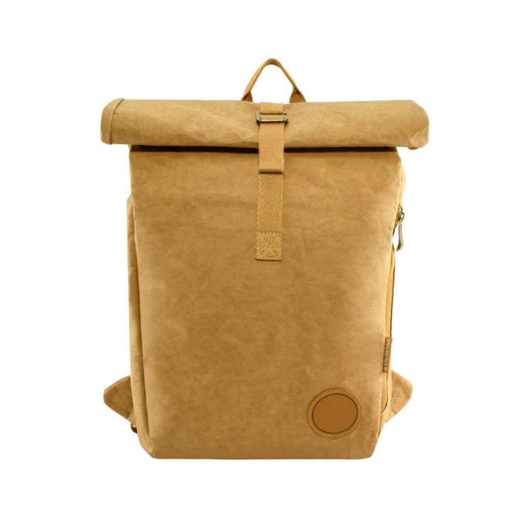 Picture of Green Leaf Kraft Paper Laptop Backpack