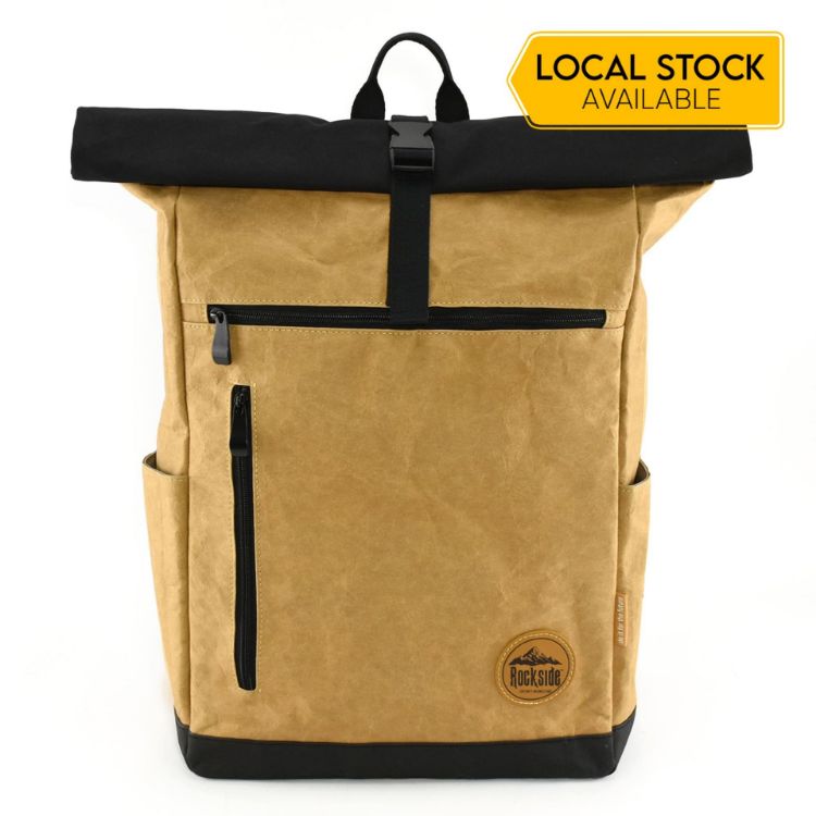 Picture of Seaside Kraft Paper Laptop Backpack